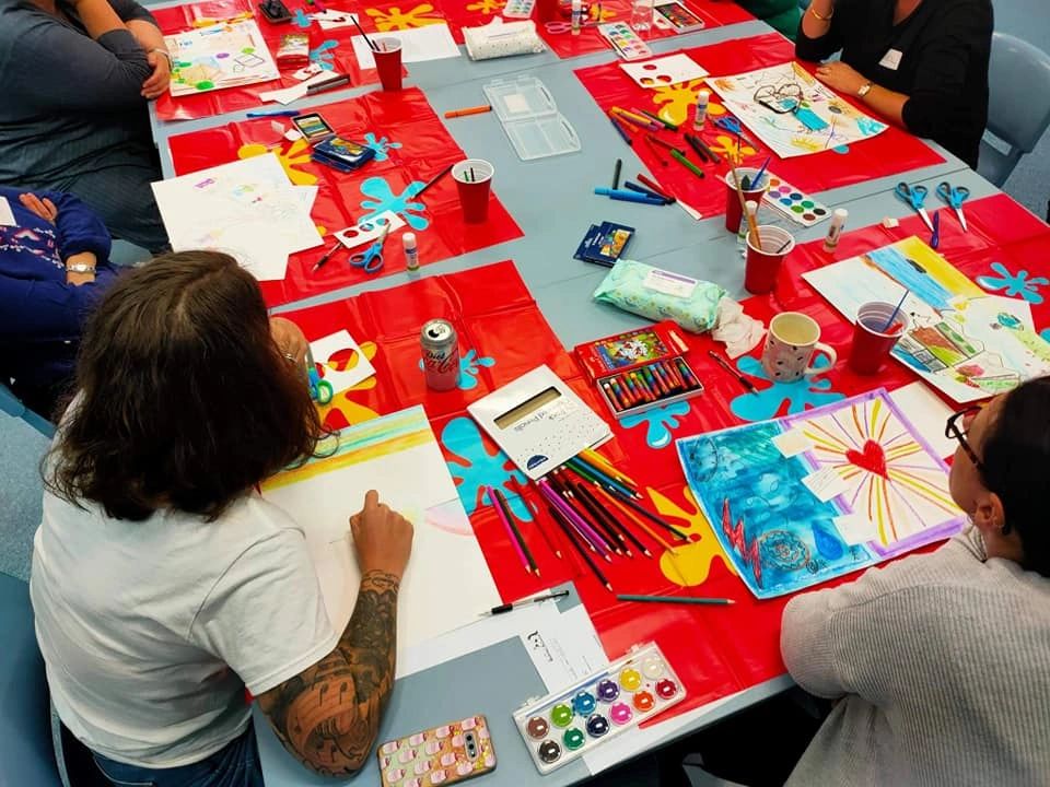 [Art Therapy East Waikiki PS Staff